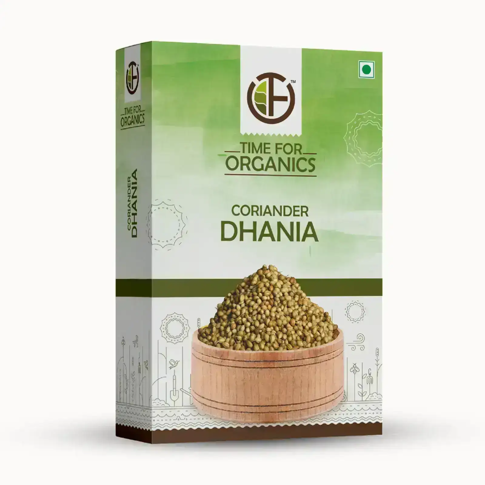 Time For Organic Coriander Seeds