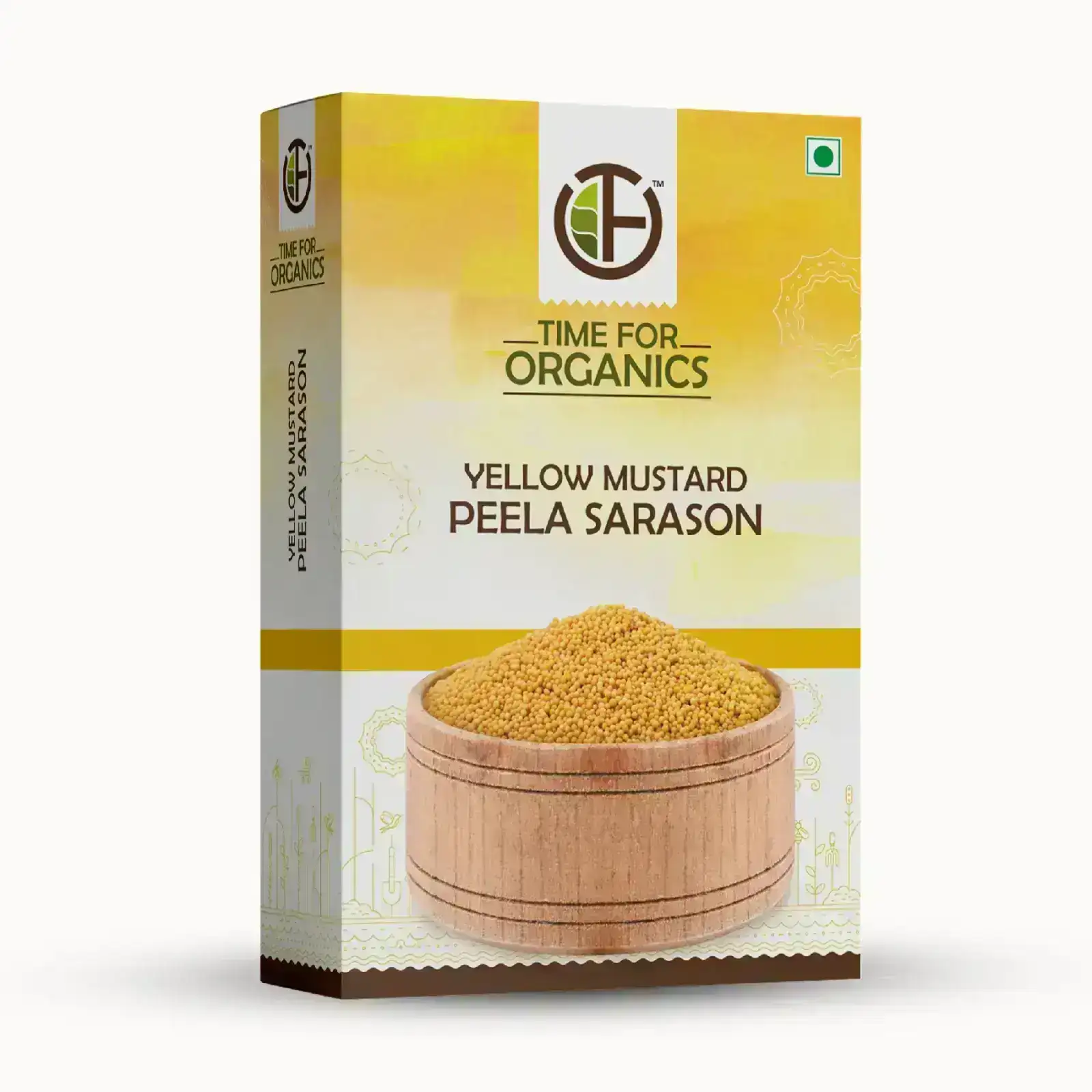 Time For Organic Yellow Mustard Seeds
