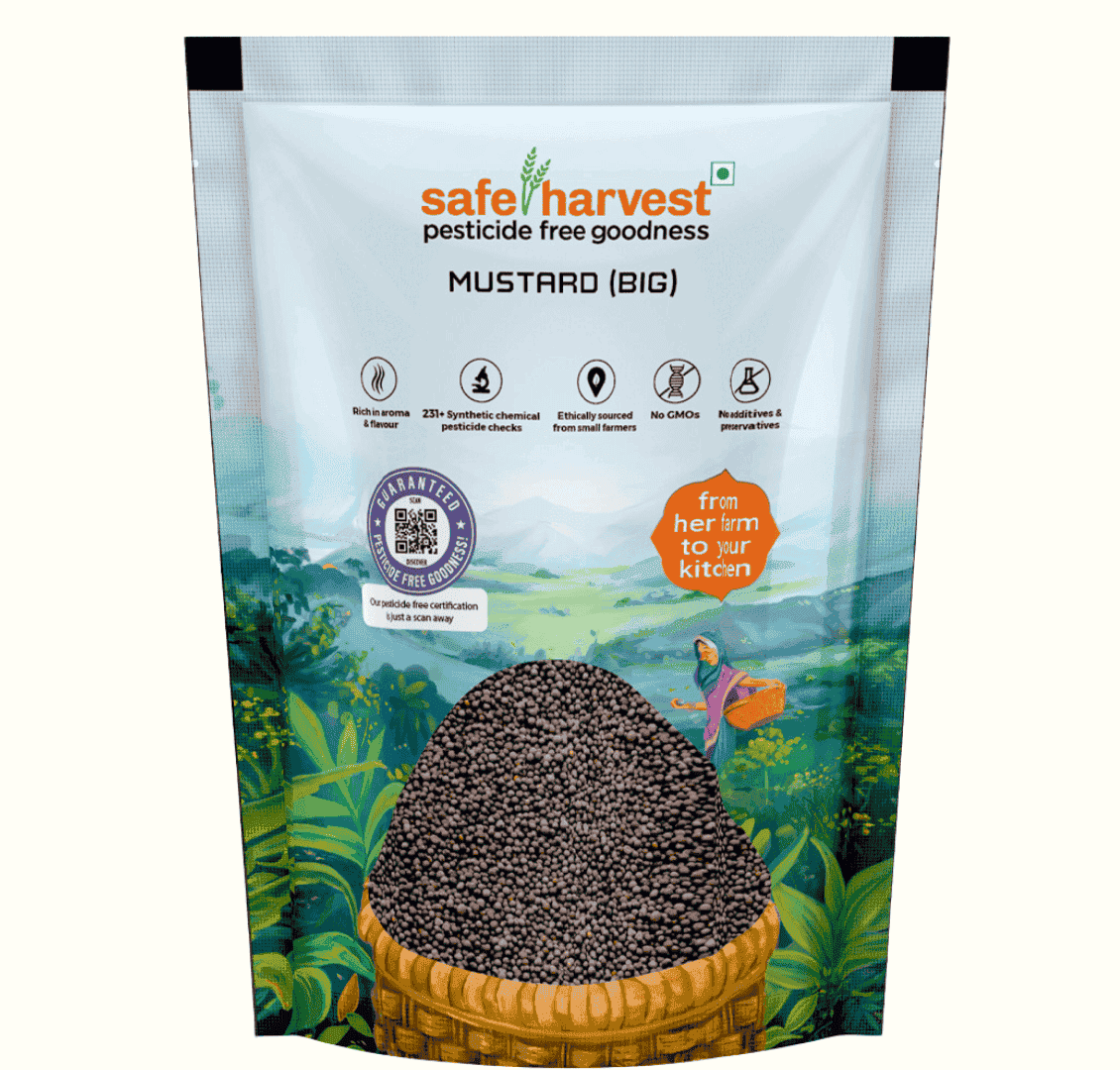 Safe Harvest Pesticide Free Mustard