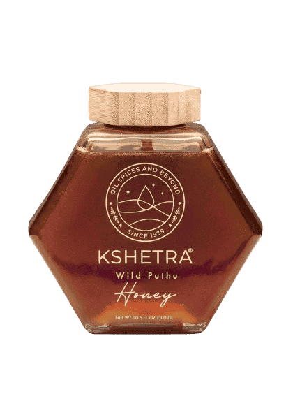 Wild Puthu Honey Glass Bottle