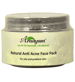 Natural Spirulina, turmeric, neem anti acne face wash