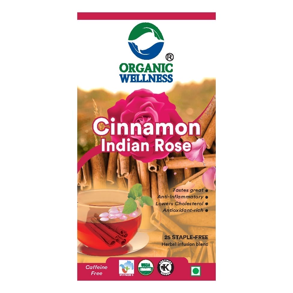 Organic Wellness Cinnamon Indian Rose