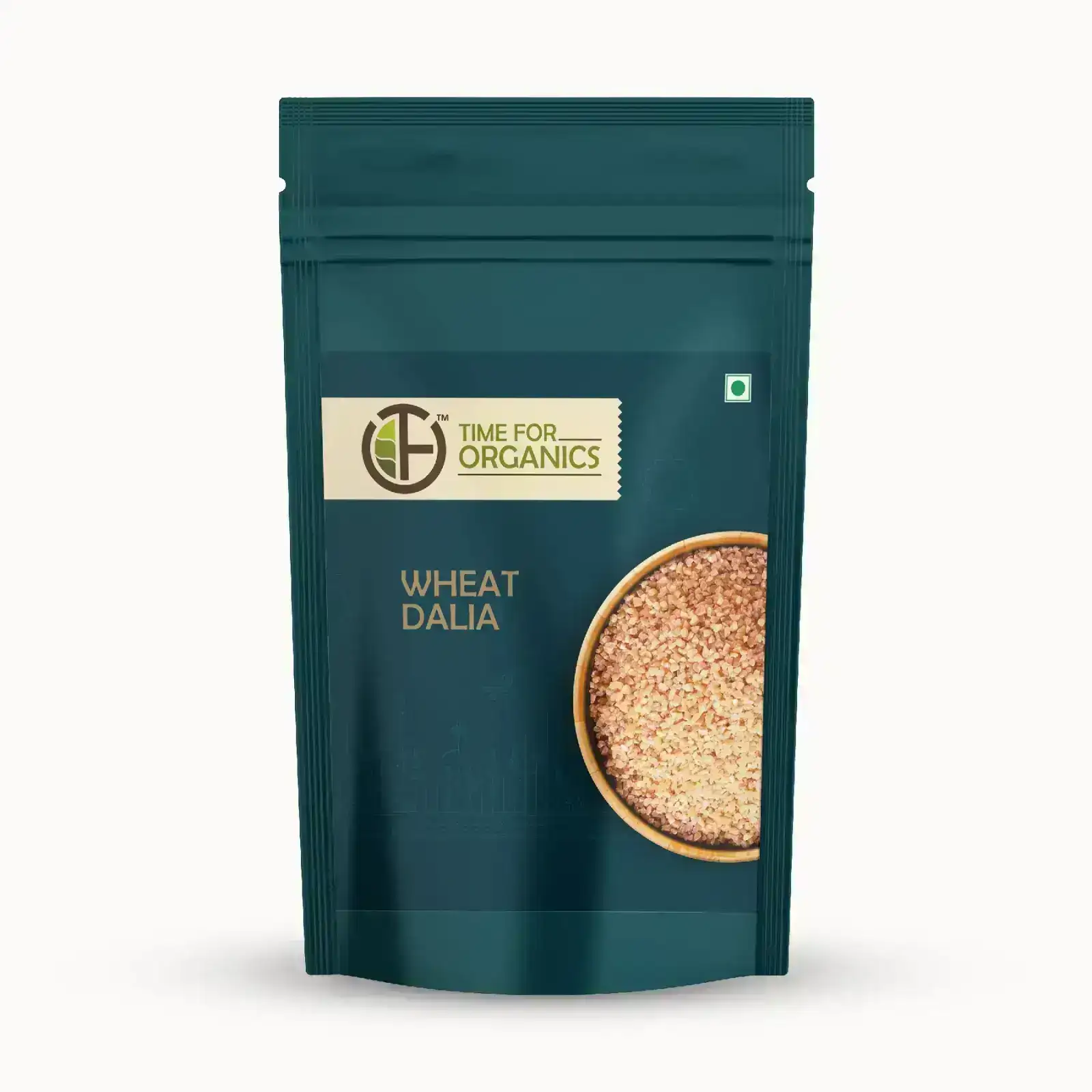 Time For Organic Broken Wheat (Wheat Dalia)