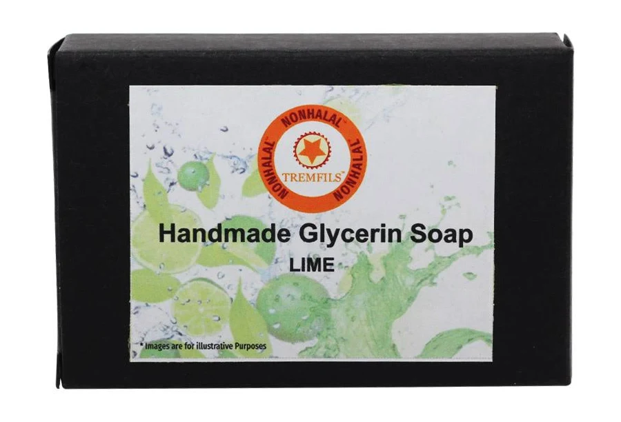 Nonhalal LIME Handmade Glycerin Soap