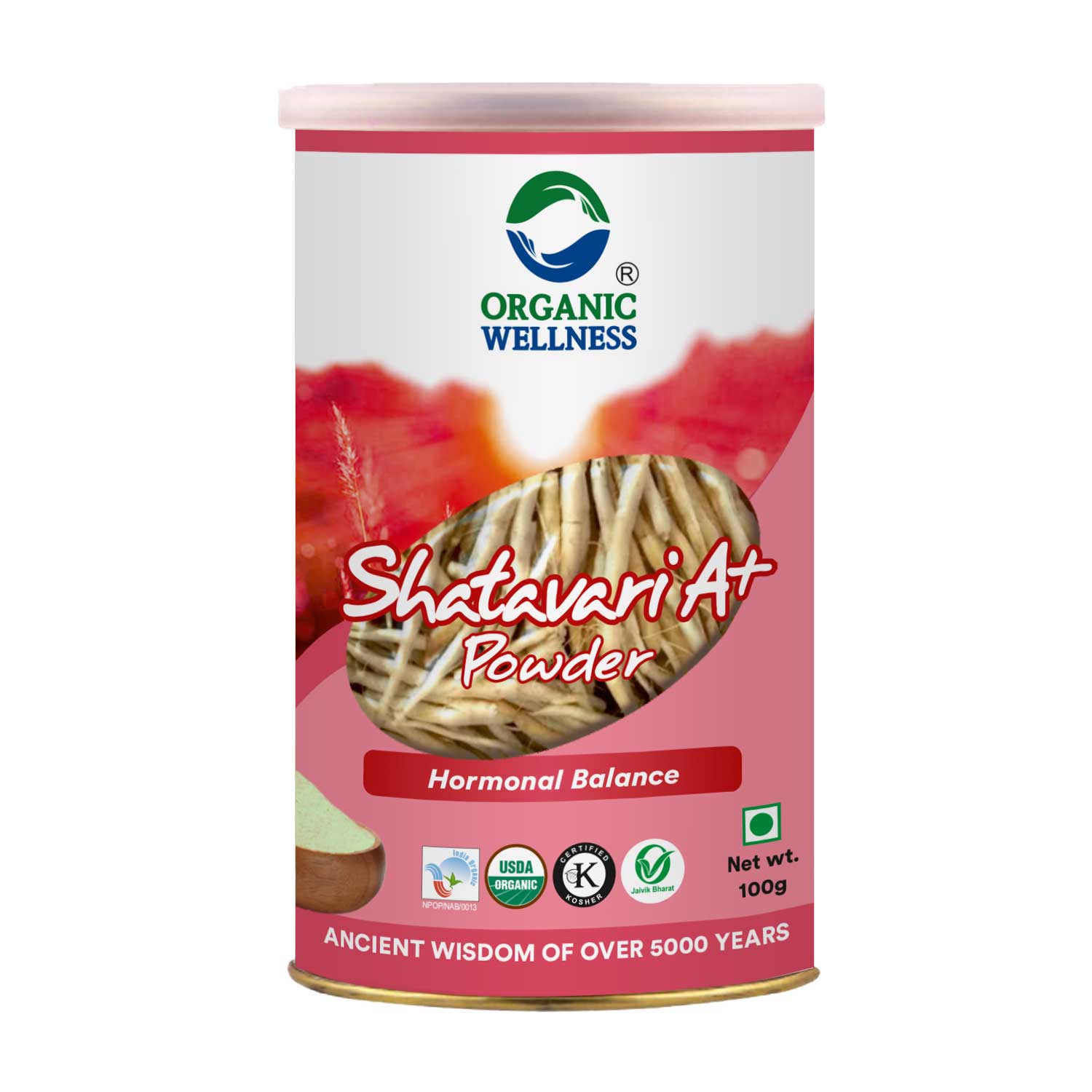 Organic Wellness Shatavari Powder