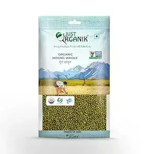 Just Organik Moong Whole