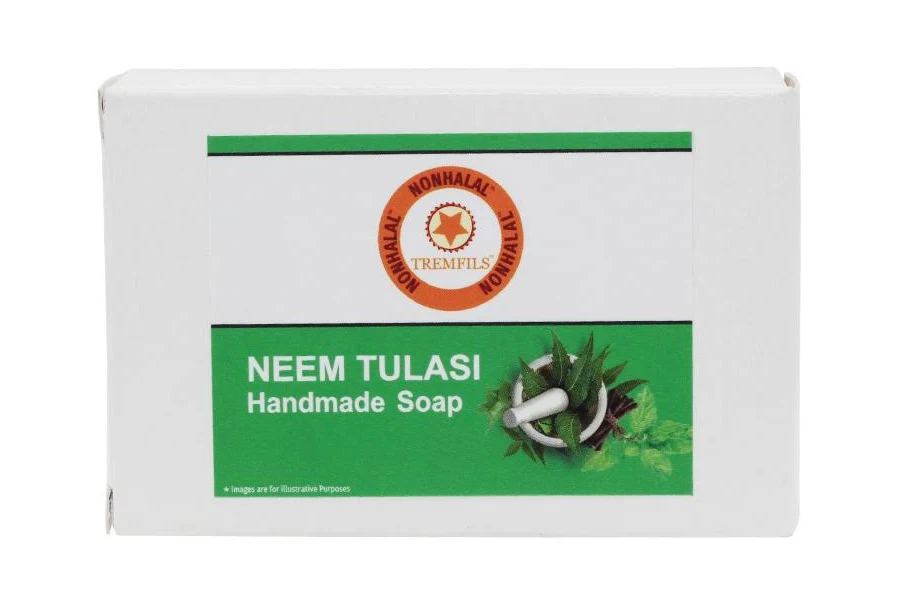 Nonhalal Neem Tulasi Handmade Ayurvedic Soap