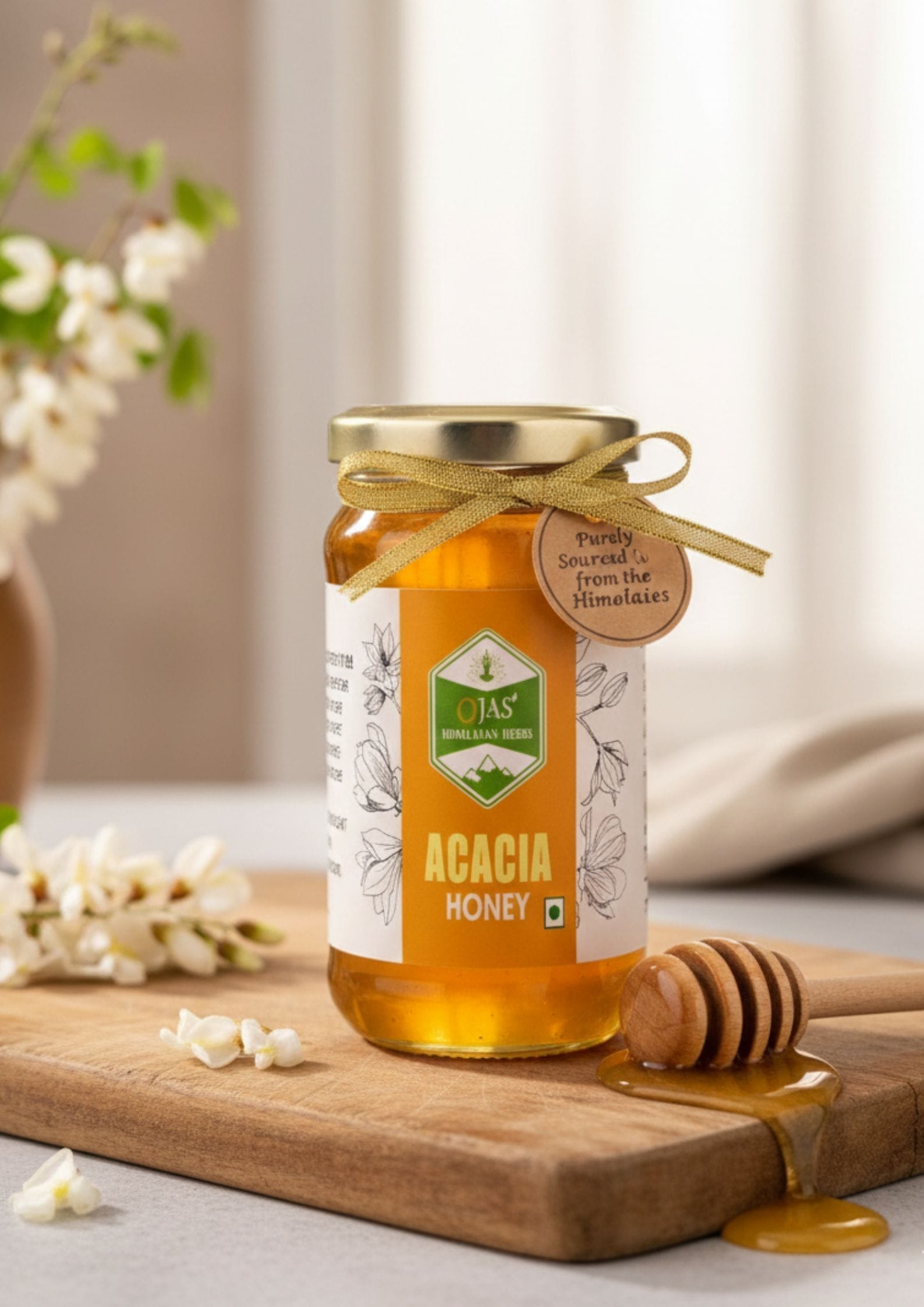 Ojas Himalayan Herbs Acacia Honey